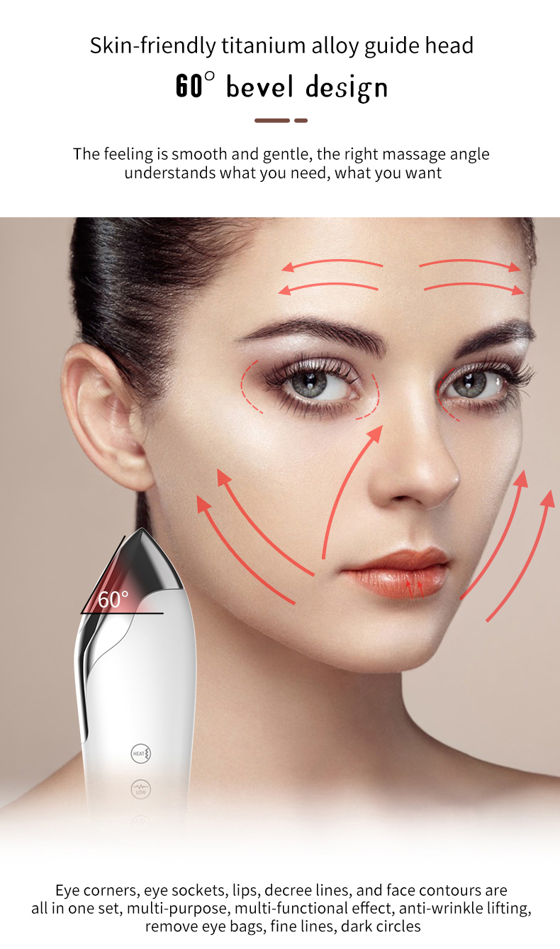 Massajador de Olhos Portátil Vibratório com Música Rechargeável Inteligente