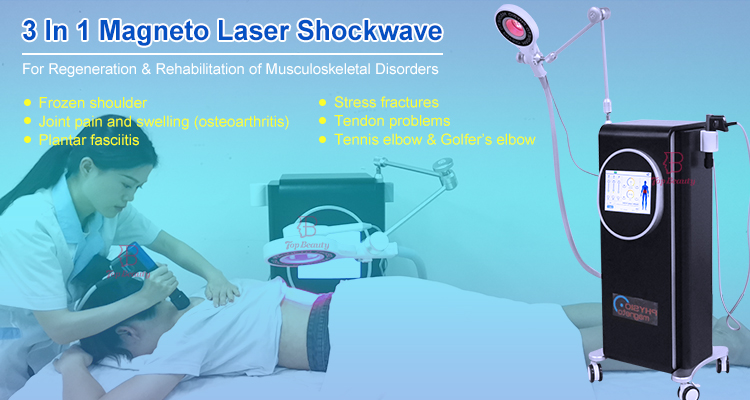 Imagem da terapia de Magnetoterapia a Laser com Onda de Choque