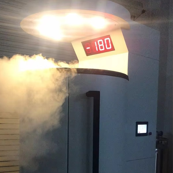 Máquina de crioterapia Cryosauna fisioterapia recuperação de lesões musculares