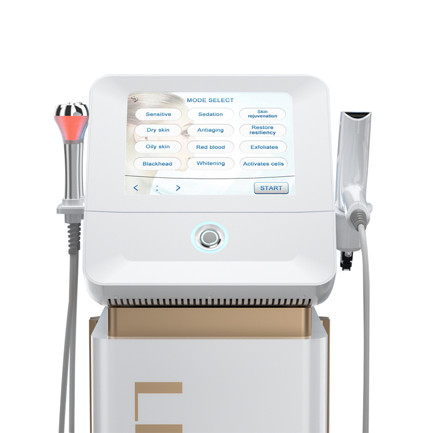 Dispositivo de cuidados com a pele com pistola de injeção de mesoterapia por radiofrequência com microagulhas por ultrassom
