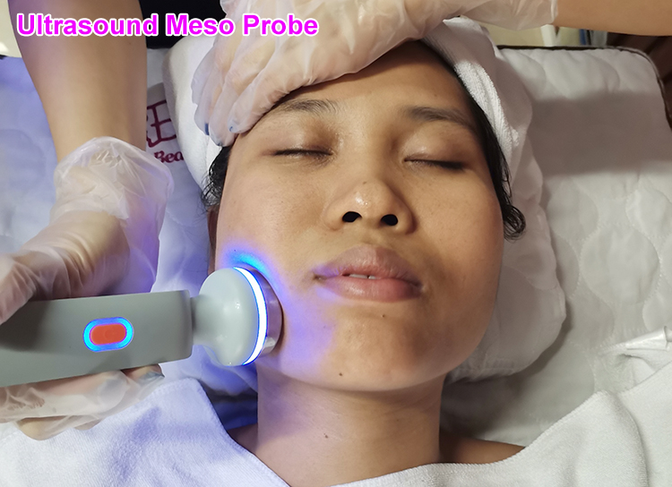 Dispositivo de Dermabrasão Facial Hidro com jato de água e oxigênio Anti-Envelhecimento Hidrodermoabrasão Cuidado com a pele do rosto