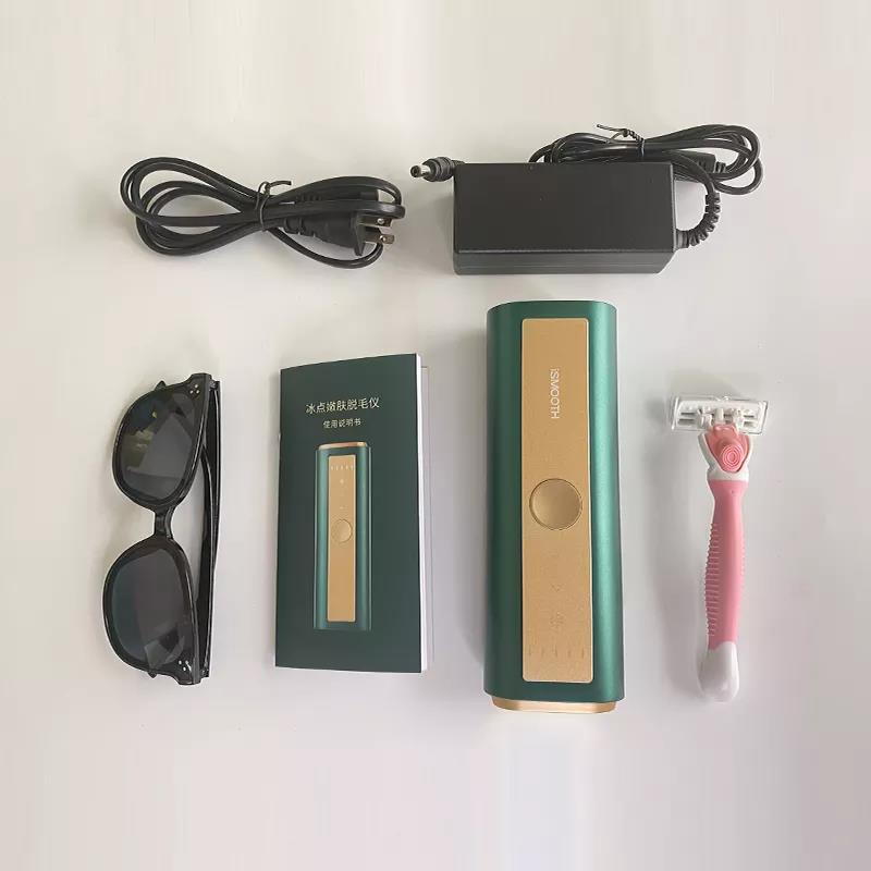 Máquina Mini para Uso Doméstico Remoção Permanente de Pelos a Laser IPL Instrumento de Remoção Permanente de Pelos a Laser IPL para Uso Doméstico