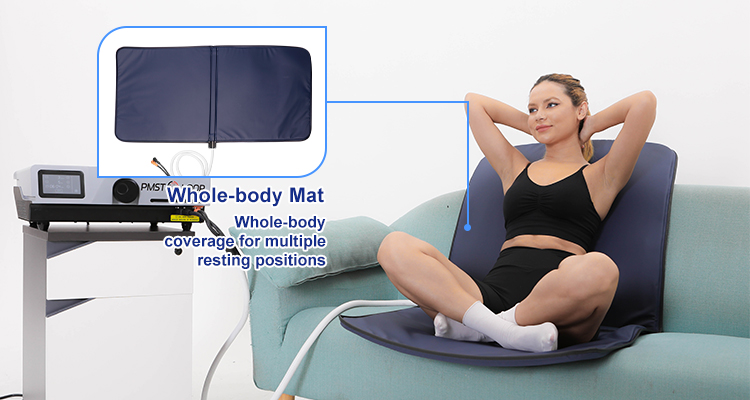 Dispositivo de Terapia de Campo Eletromagnético Almofadas Duplas de Terapia Magnética Pemf Tapete de Massagem Corporal Completo Pemf