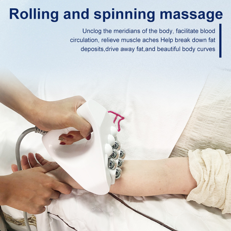 Aquecedor Rf Endosfera Roller Relaxador Muscular Vibratório Massagador Fitness Máquina de Modelagem Corporal
