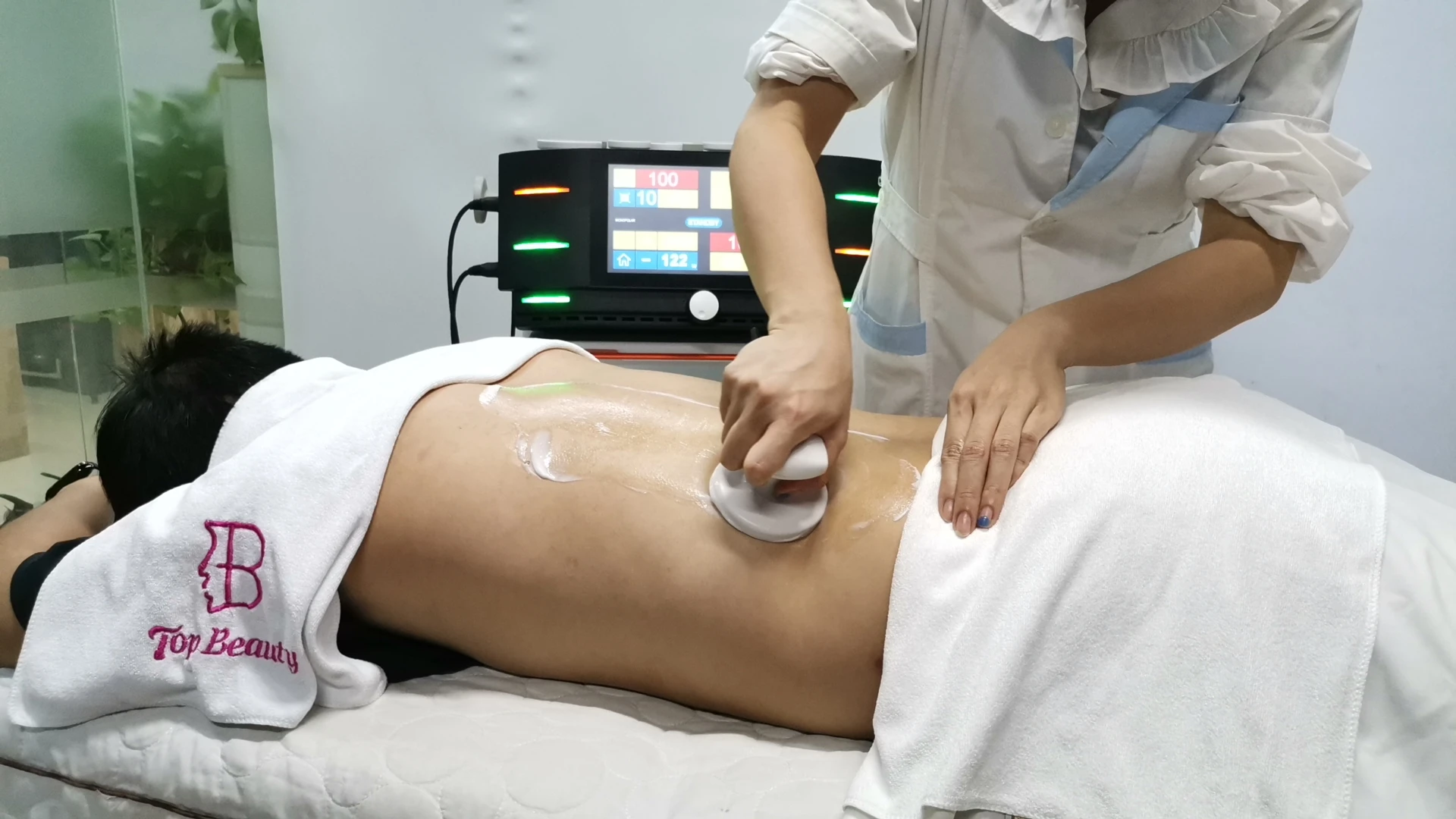 Terapia de Radiofrequência indiba Cet Ret Tecar Indiba 448Khz Máquina de Terapia Tecar