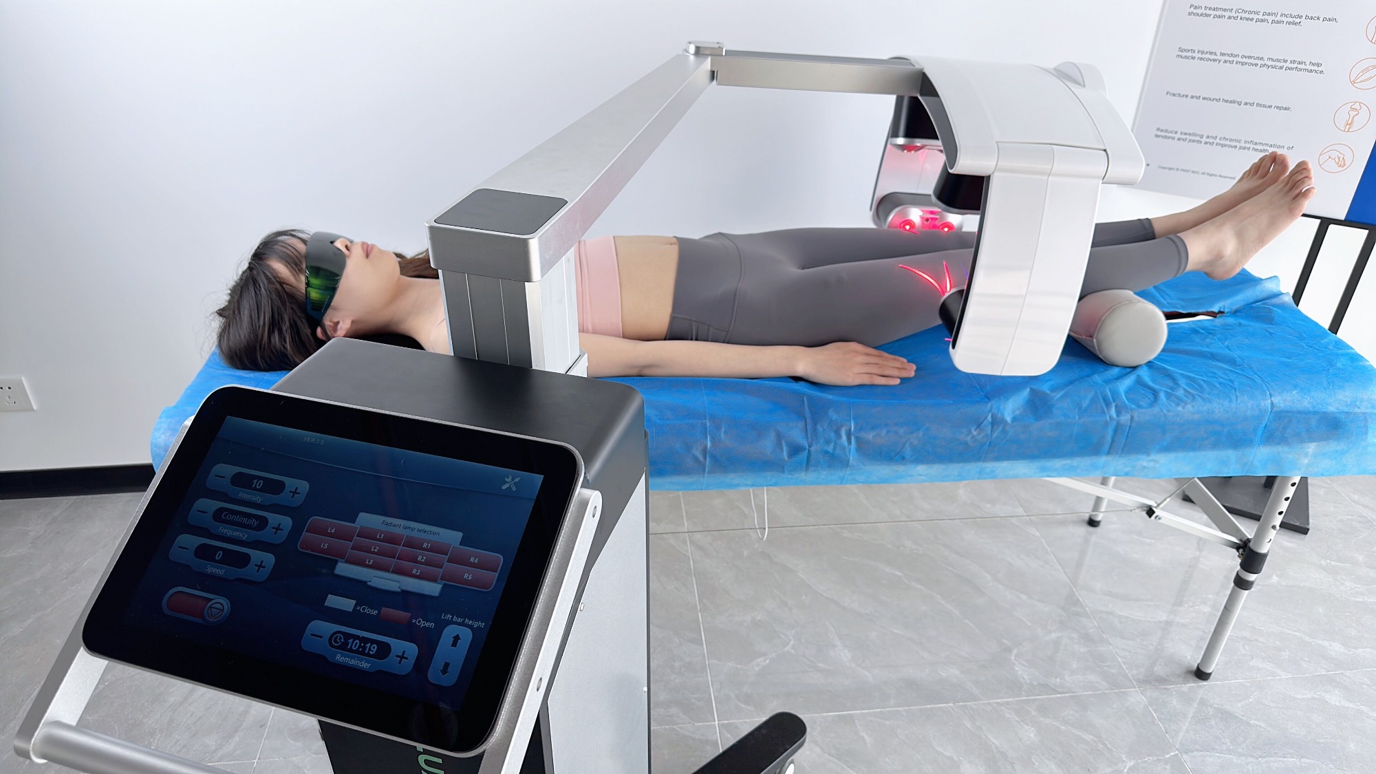 equipamento de reabilitação terapia física fisioterapia da mão alívio da dor terapia a laser frio suave