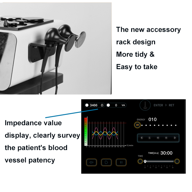 Tecar 2.1 Fisioterapia cet ret rf terapia alívio de dor fisioterapia inteligente 448khz Máquina tecar