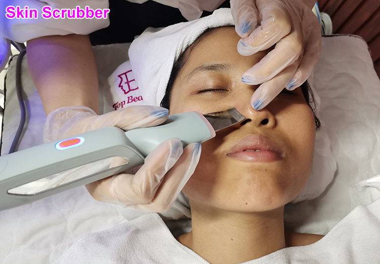 Dispositivo de Dermabrasão Facial Hidro com jato de água e oxigênio Anti-Envelhecimento Hidrodermoabrasão Cuidado com a pele do rosto
