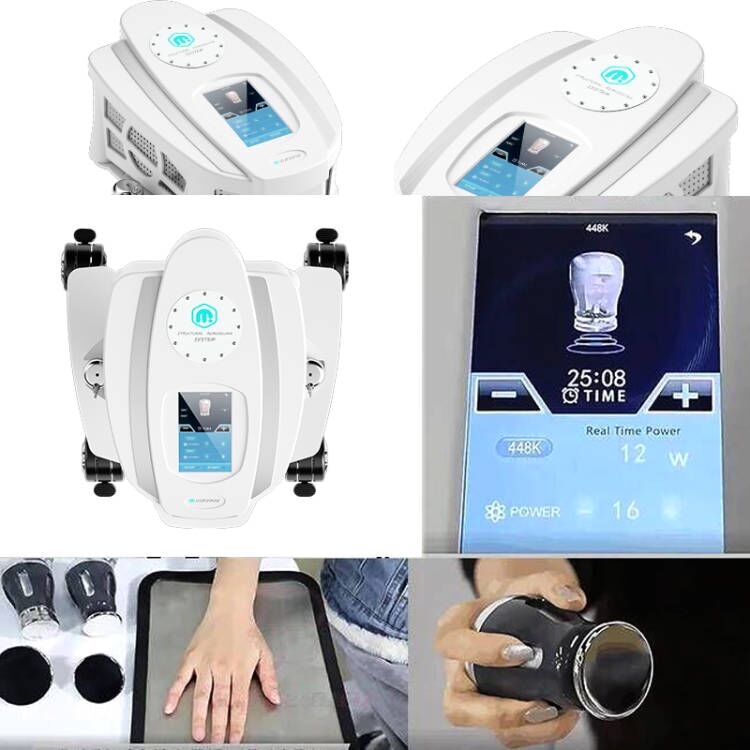 Dispositivo de beleza RF 2 em 1 importado Dispositivo de beleza EMS máquina anti-envelhecimento dispositivo de levantamento facial remover rugas Máquina de Terapia EMS por Ultrassom