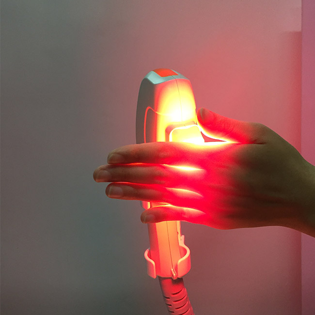 Efeito do tratamento com luz NIR