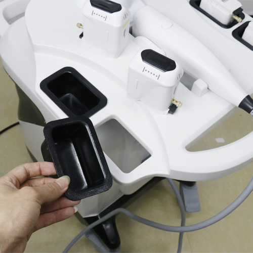 Exibição de rotação de 360 ° ultrassom rejuvenescimento da pele Remoção de rugas vertical Máquina 4D MMFU