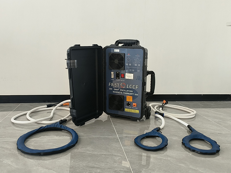 Máquina de Terapia Magneto Pemf Vet Plus Reabilitação Física Magnetoterapia