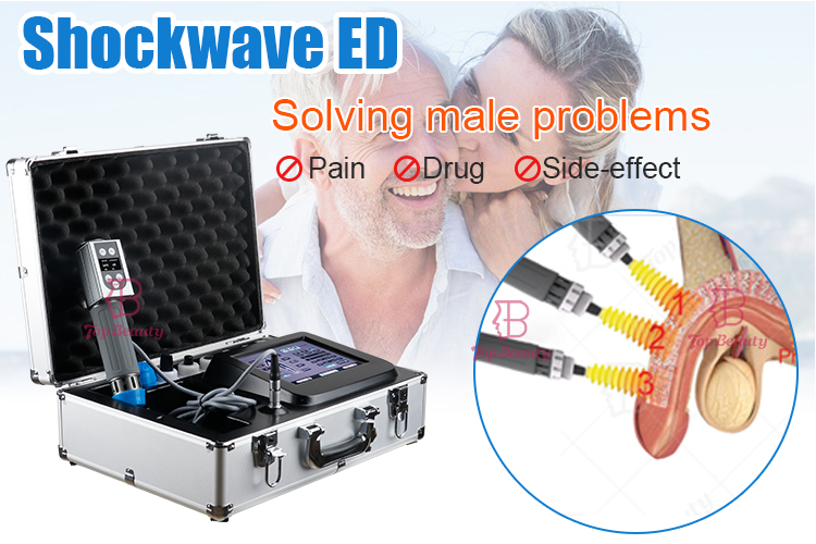 Máquina de Terapia de Onda de Choque Eletromagnética Fswt para Disfunção Erétil e Alívio da Dor
