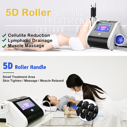Máquina de Terapia a Vácuo Endosferas Slimming 5D Roller Body Sculpting Cellulite Roller