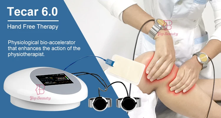 Novos produtos pulseira terapia física tecar/terapia tecar diatermia, máquina de diatermia tecar/tecarterapia
