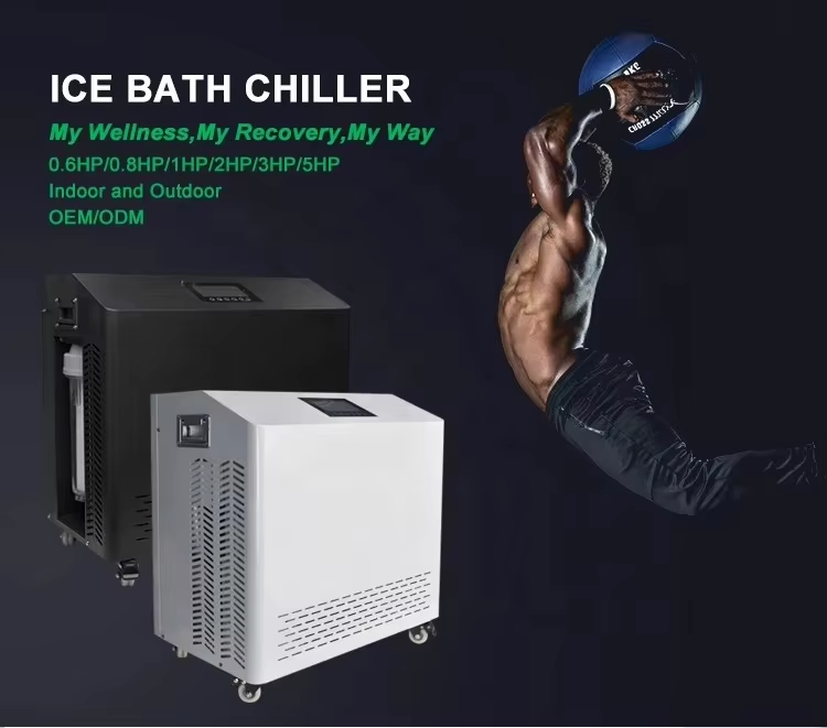 Chiller de Água para Banho de Gelo para Recuperação de Atletas Alívio de Dor Relaxamento Muscular
