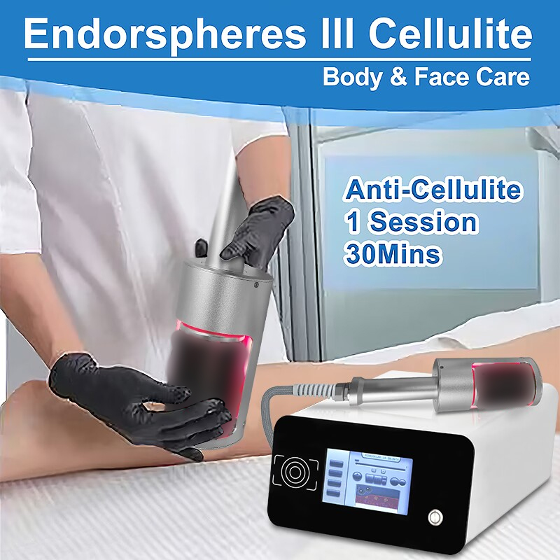 Máquina de Drenagem Linfática Endosphere para Modelagem Corporal Roller de Bola Interna Massagem Muscular Equipamento de Redução de Celulite e Emagrecimento