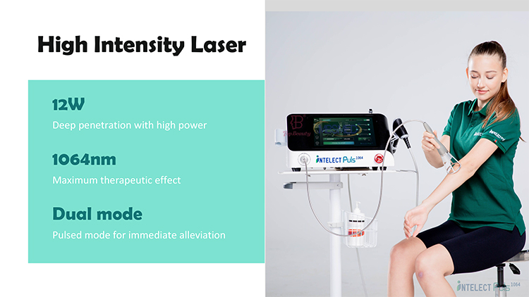Terapia a Laser de Classe 4 de Onda de Choque Profissional para Terapia de Onda de Choque de Reabilitação Eswt