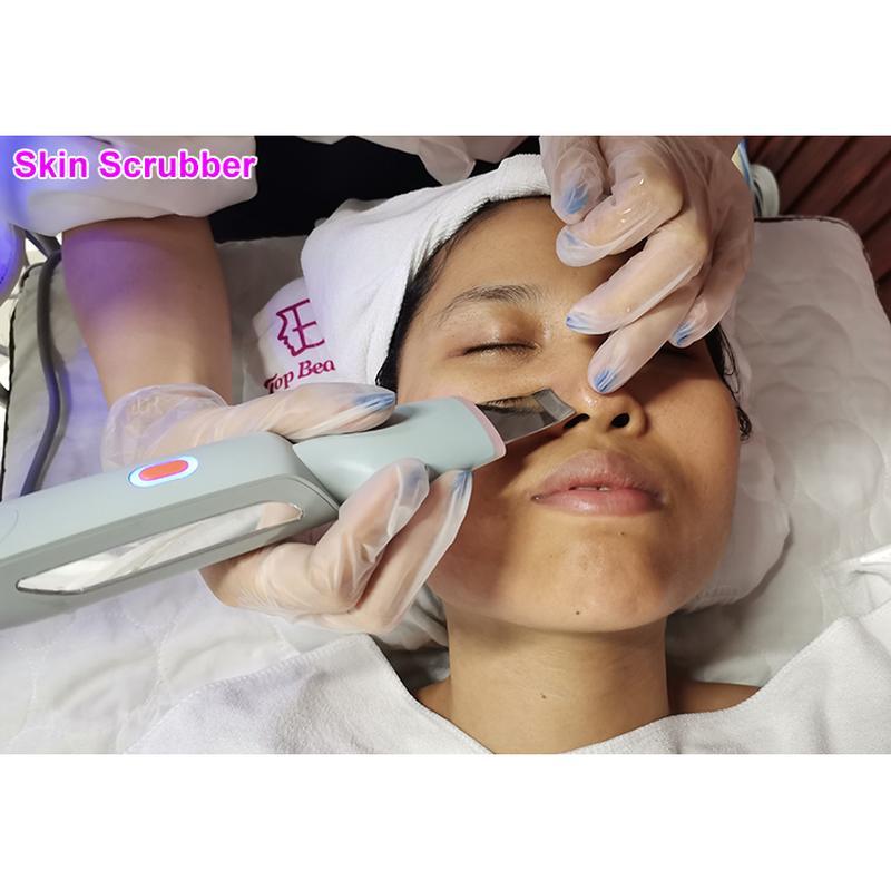 Dispositivo de Dermabrasão Facial Hidro com jato de água e oxigênio Anti-Envelhecimento Hidrodermoabrasão Cuidado com a pele do rosto