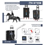 Terapia Magnética Extracorpórea Tratamento Magnético de Cavalos Pemf Fisioterapia Máquina de Cuidados com Animais