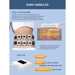 3 em 1 Trusculpt Id Flex Rf Body Contouring Body Sculpting 2mhz Tratamento de Celulite Redução de Gordura Trufat Machine para uso em Salão