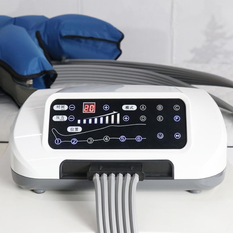 Botas profissionais de pressoterapia para drenagem linfática máquina de massagem