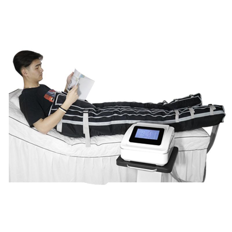 Máquina Profissional de Pressoterapia de Pressão de Ar para Drenagem Linfática e Massagem para Emagrecimento