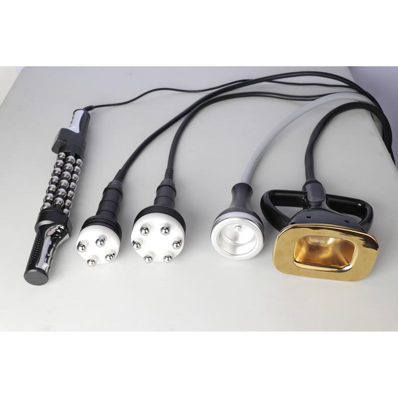 Máquina de massagem corporal com sistema de sucção RF Cryolipolysis 5 em 1 multi-polar para redução de gordura e emagrecimento em 2023