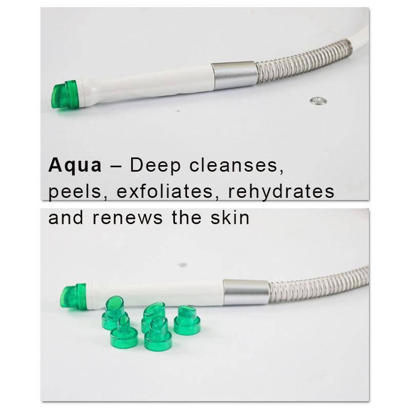 Máquina Facial 4 em 1 de Hidrodermoabrasão Ultrassônica com Remoção de Bolhas Pequenas Equipamento de Beleza