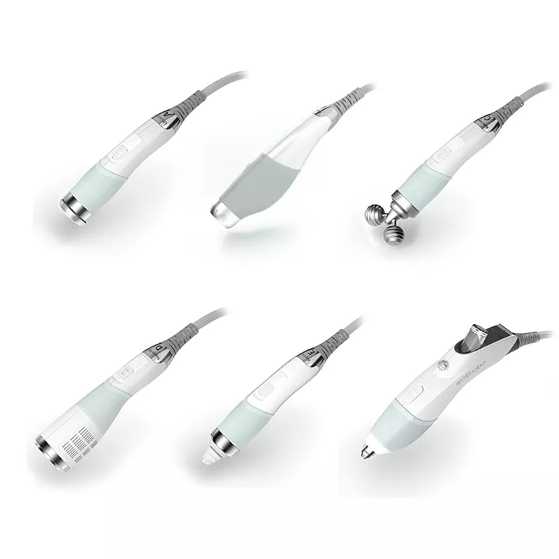 Dispositivo de jato de peeling facial aqua 6 em 1 com limpeza facial a vácuo e hidrodemabrasão para SPA