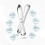 Massajador de Olhos Portátil Vibratório com Música Rechargeável Inteligente