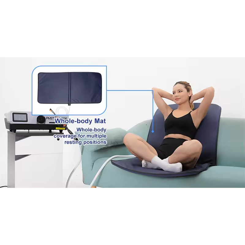 Dispositivo de Terapia de Campo Eletromagnético Almofadas Duplas de Terapia Magnética Pemf Tapete de Massagem Corporal Completo Pemf