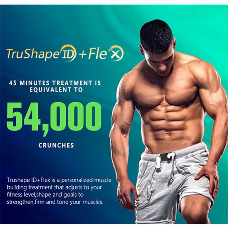 Máquina profissional de modelagem corporal por estimulação muscular elétrica Trusculpt ID + Flex EMS