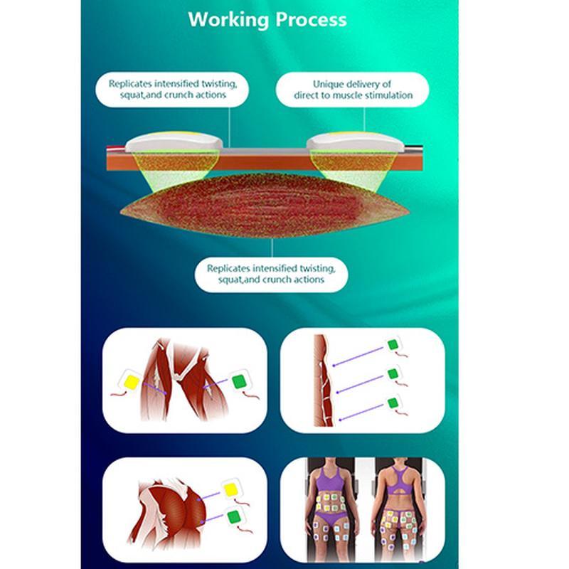 Máquina profissional de modelagem corporal por estimulação muscular elétrica Trusculpt ID + Flex EMS