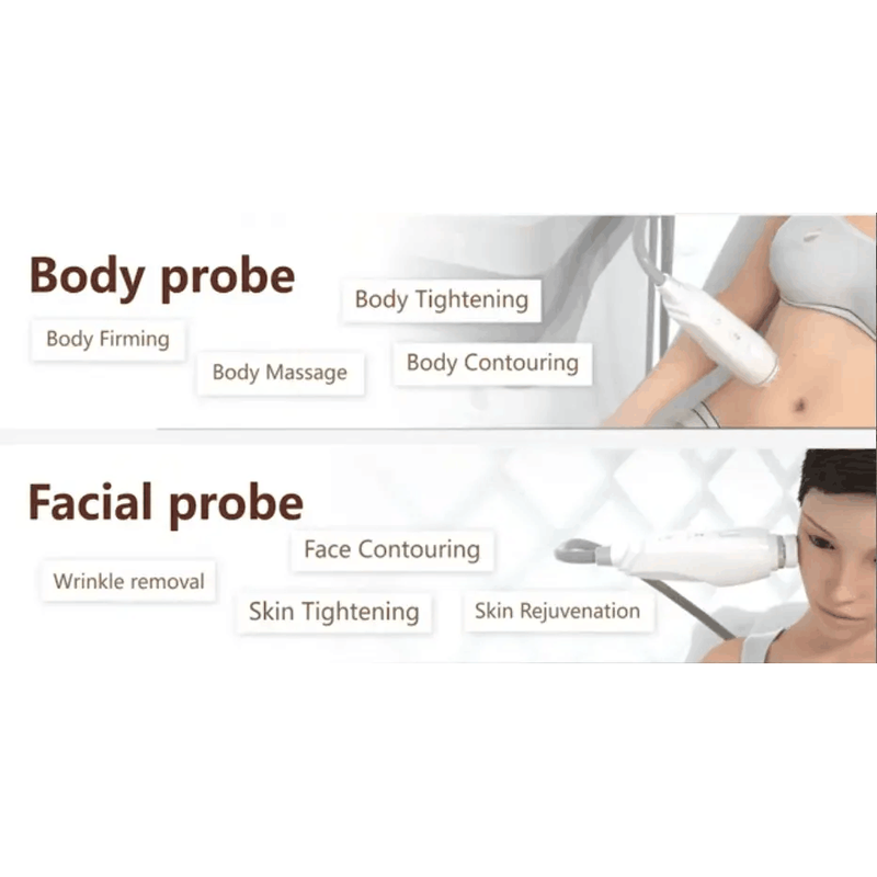 Máquina de Radiofrequência Mmfu Cyclone Rf Levantamento Facial Indolor Máquina Rf Para Remoção de Rugas e Estiramento da Pele