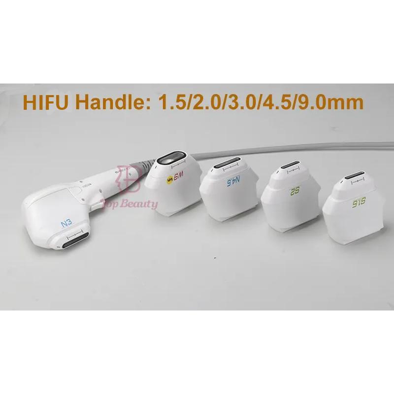 Nova tecnologia HIFU RF Dispositivo de beleza modelador ultrassônico Rf 10 cartuchos para firmeza da pele e melhor removedor de rugas