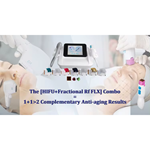 Máquina de levantamento facial 2 em 1 7D hifu RF hifu face e corpo apertam a máquina