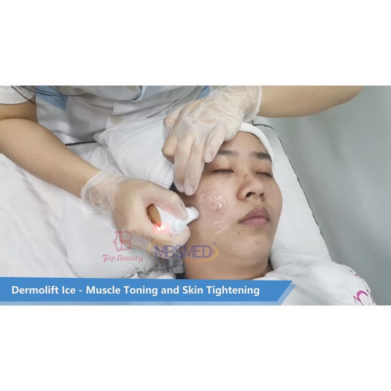 Máquina HIFU 12D ICE para levantamento facial, aperto da pele HIFU
