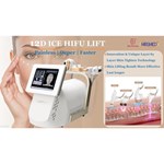 Máquina HIFU 12D ICE para levantamento facial, aperto da pele HIFU