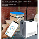 Chiller de Água para Banho de Gelo para Recuperação de Atletas Alívio de Dor Relaxamento Muscular