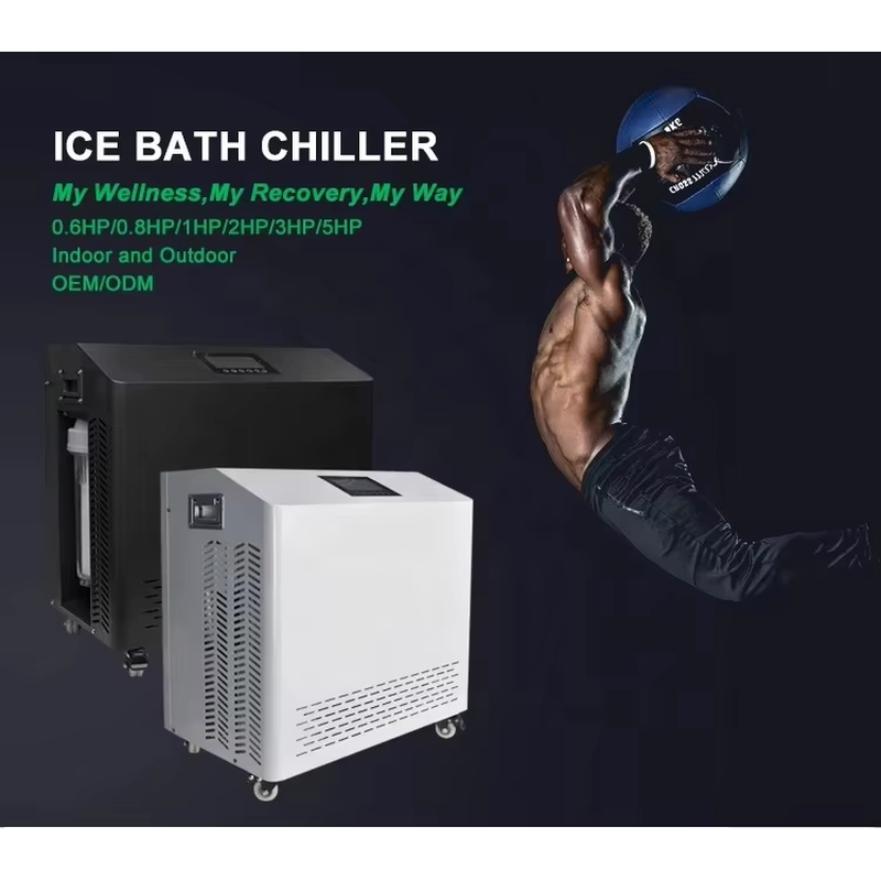 Chiller de Água para Banho de Gelo para Recuperação de Atletas Alívio de Dor Relaxamento Muscular