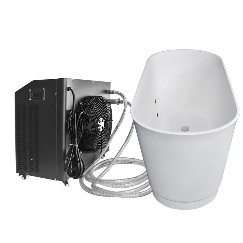 Chiller de Água para Banho de Gelo para Recuperação de Atletas Alívio de Dor Relaxamento Muscular