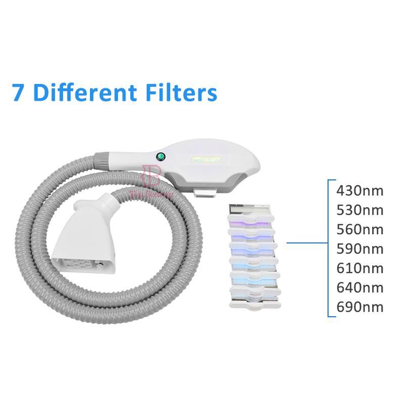 Nova máquina de remoção de cabelo IPL de terapia de luz pulsada intensa
