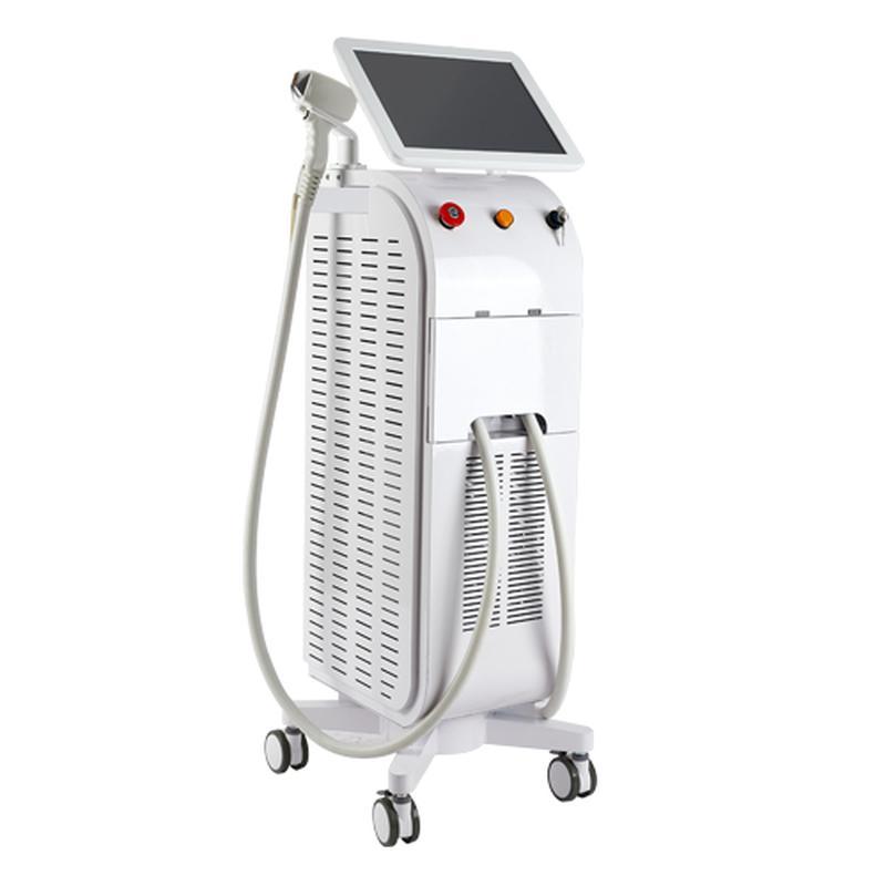 Multifuncional máquina de remoção de pelos a laser diodo 808 e tatuagem YAG 2 em 1 para salão