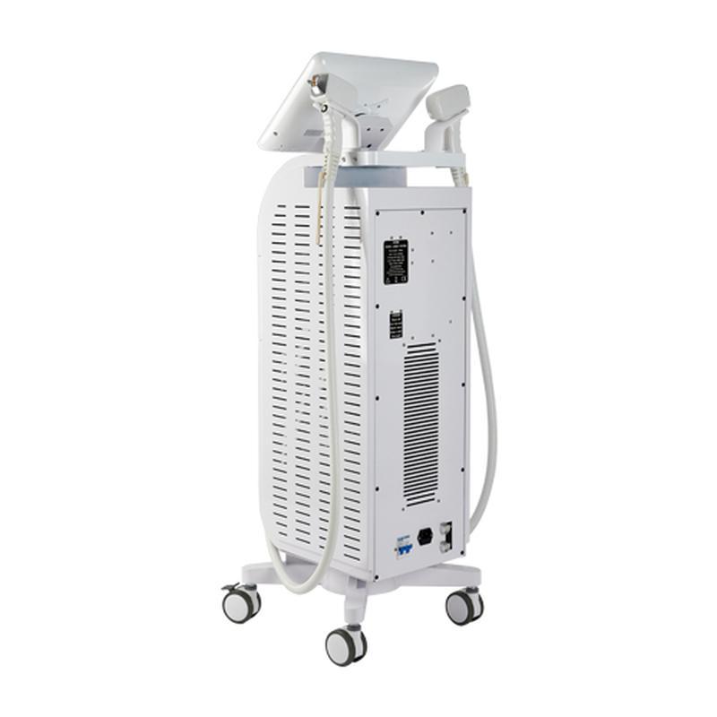 Multifuncional máquina de remoção de pelos a laser diodo 808 e tatuagem YAG 2 em 1 para salão