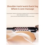 Dispositivo de massagem com rolo de terapia infravermelha para uso em salão profissional