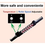 Dispositivo de massagem com rolo de terapia infravermelha para uso em salão profissional