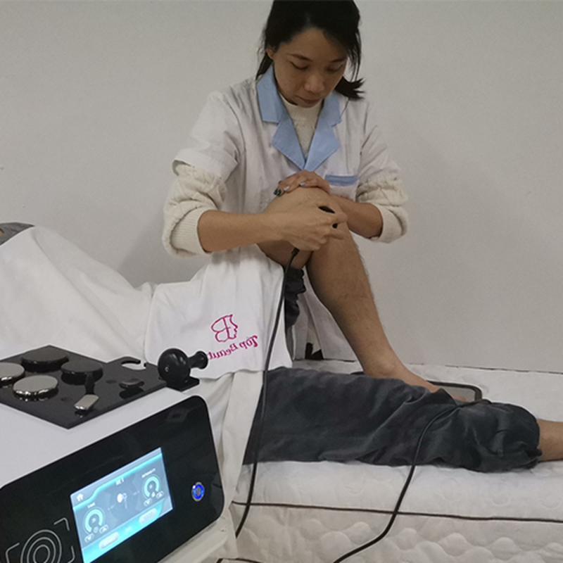 Tecar 2.1 Fisioterapia cet ret rf terapia alívio de dor fisioterapia inteligente 448khz Máquina tecar