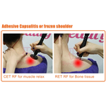 Terapia Tecar Physio Monopolar RF Resistiva e Capacitiva Máquina Tecarterapia Profissional