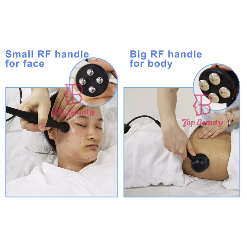 Korea Cooling RF levantador de glúteos escultura corporal massagem rf Face Lifting Body Sliming Machine